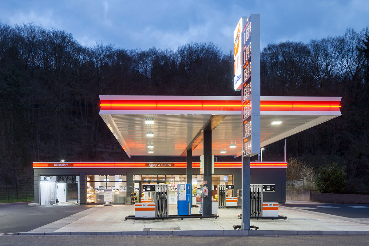 The filling station as a convenience store.